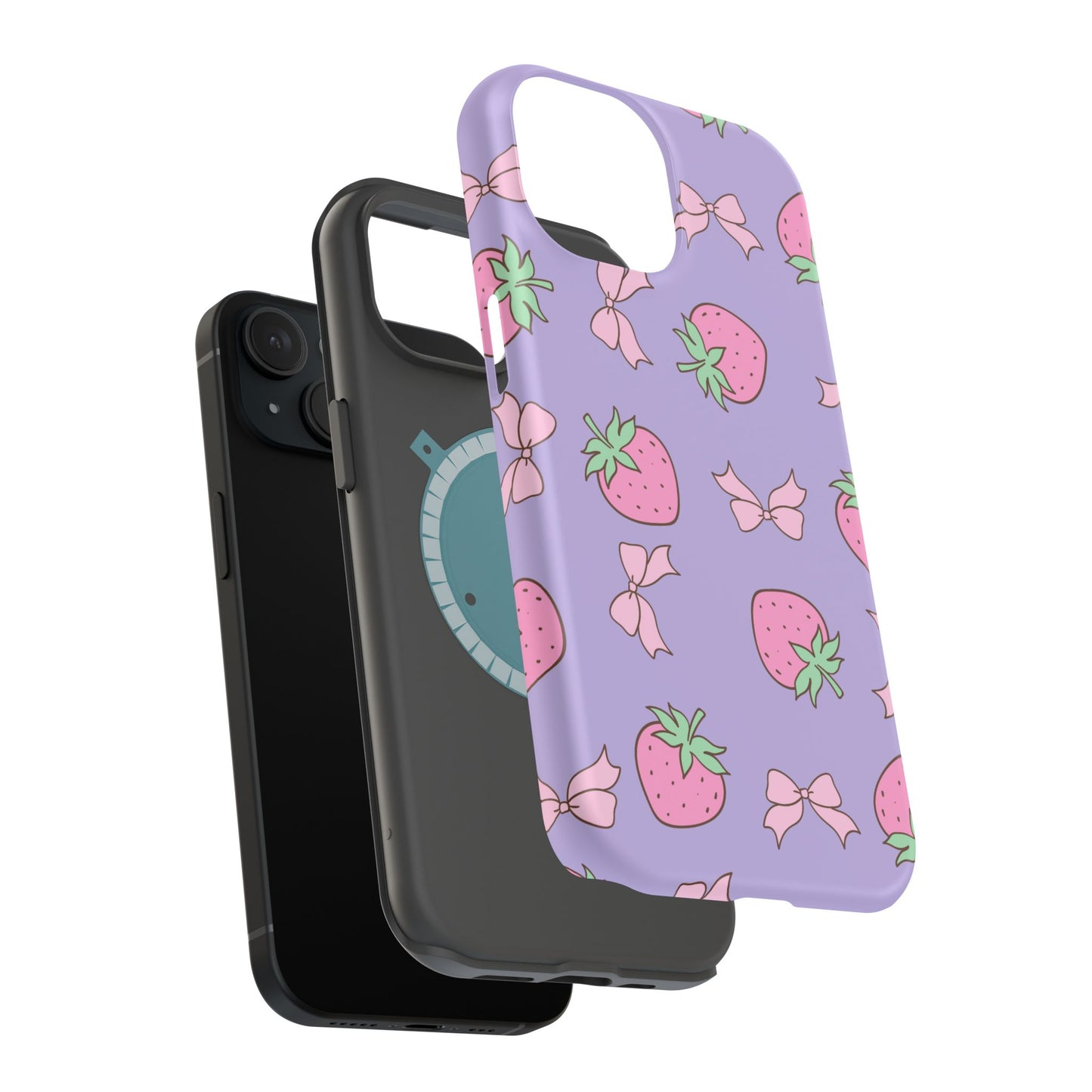 Cute Strawberry Pattern Phone Case