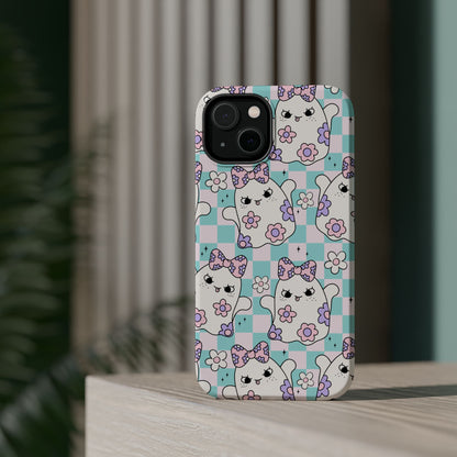Adorable Ghost Pattern Magnetic Phone Case