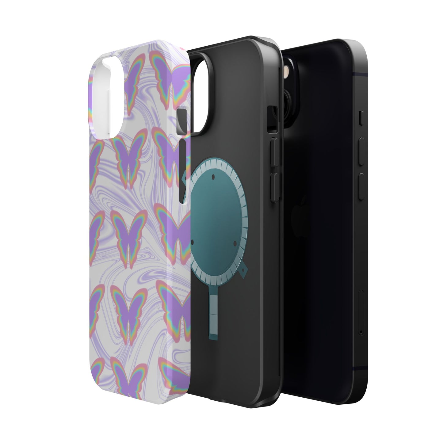 Colorful Butterfly Magnetic Phone Case