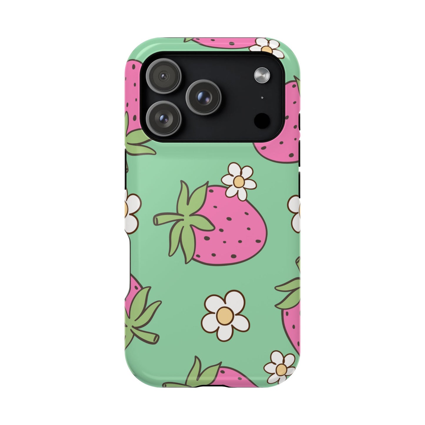 Cute Strawberry Impact-Resistant Phone Case