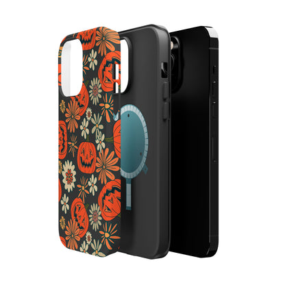 Pumpkin Floral iPhone Case