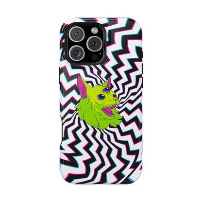 Vibrant Alien Cat Magnetic Phone Cases