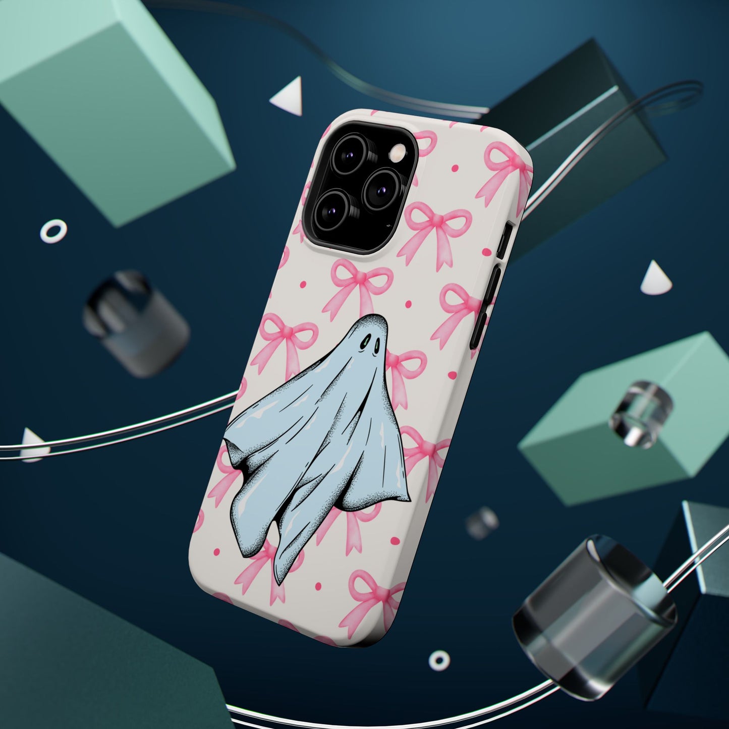 Ghostly Charm Phone Case