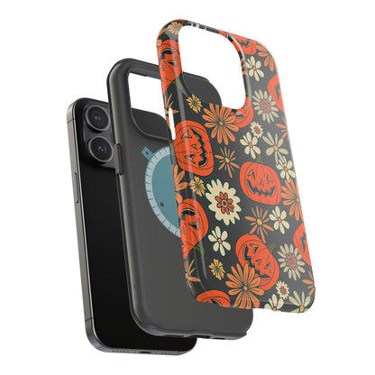Pumpkin Floral iPhone Case