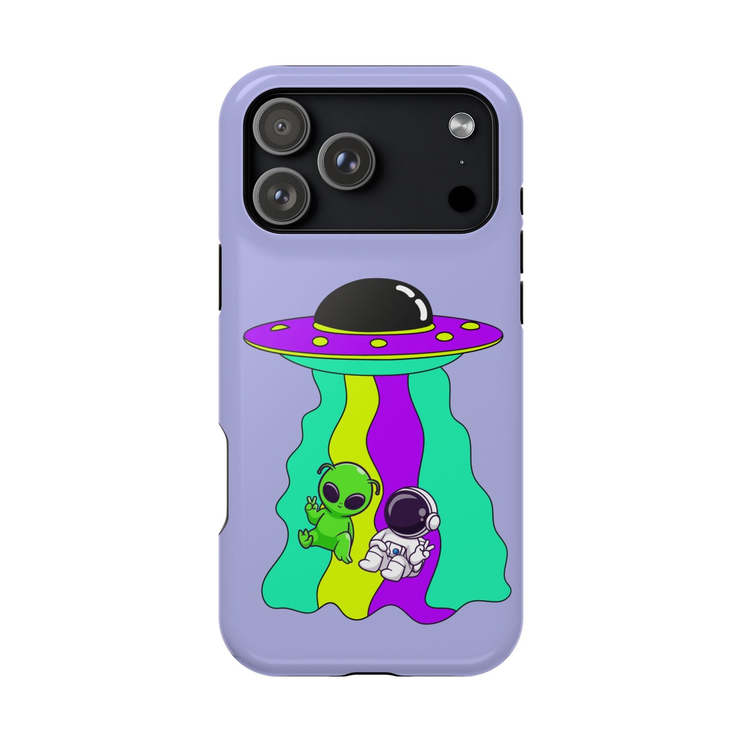Alien and Astronaut Phone Case