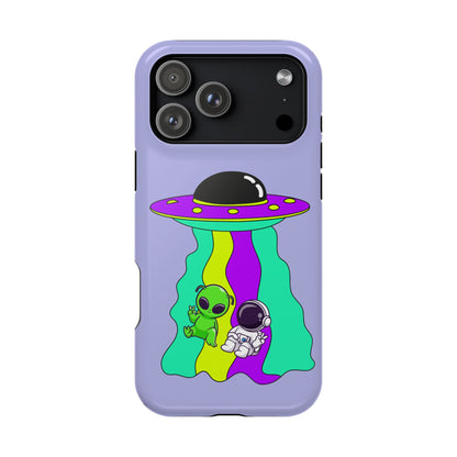 Alien and Astronaut Phone Case