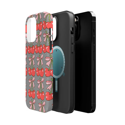 Cherry Bow Magnetic Phone Case