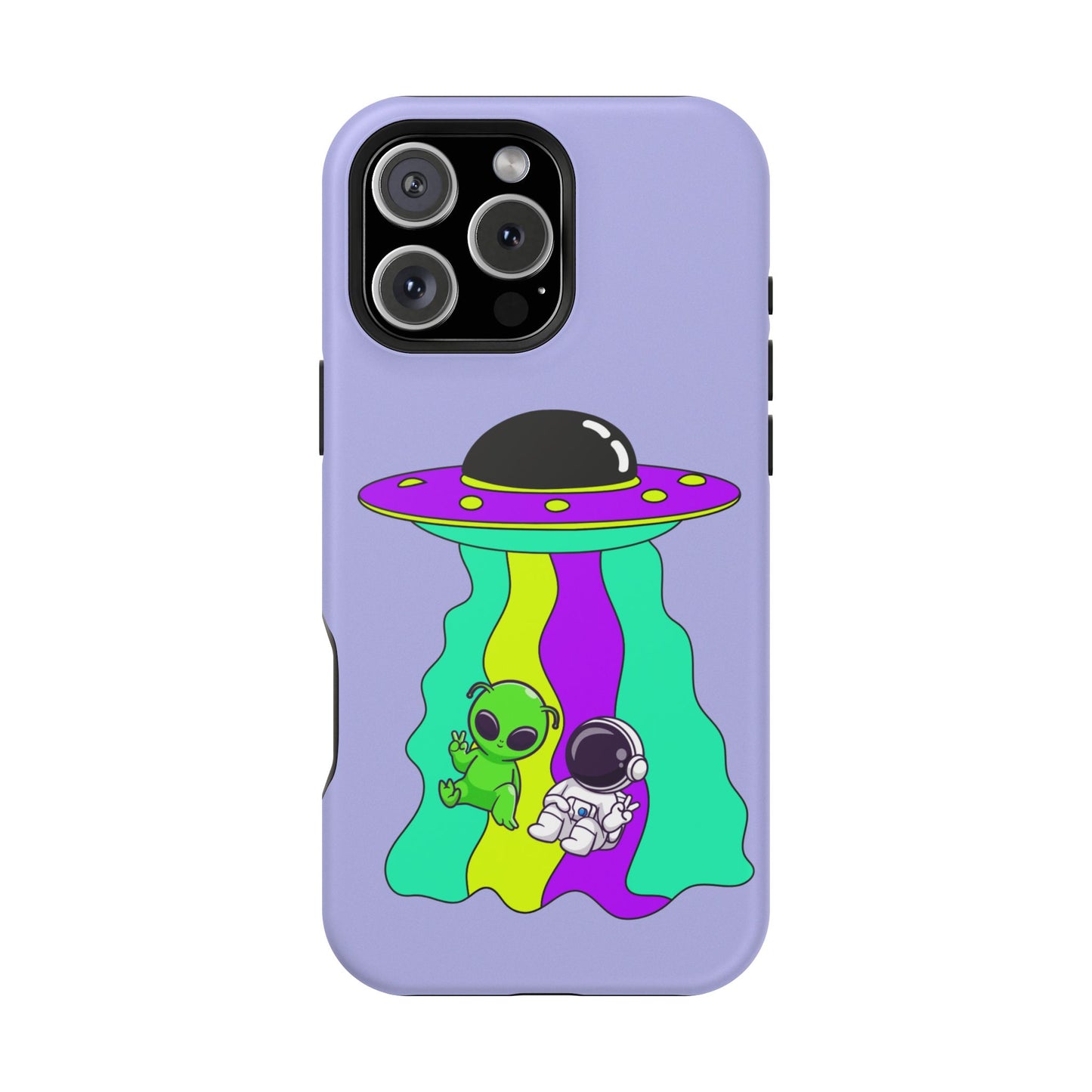 Alien and Astronaut Phone Case