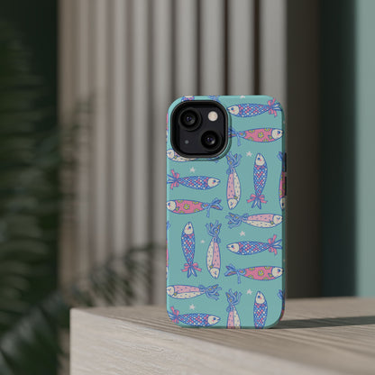 Whimsical Fish Phone Case