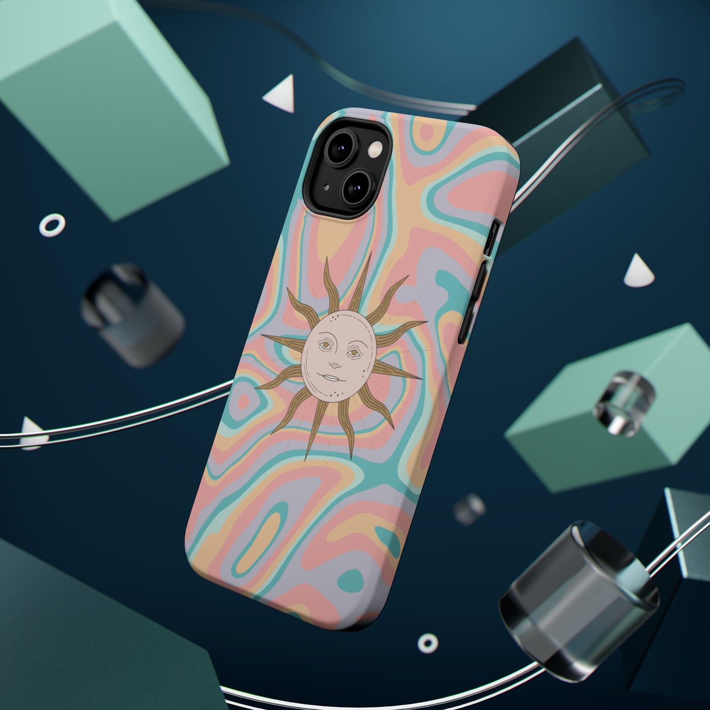 Sun and Waves Phone Case