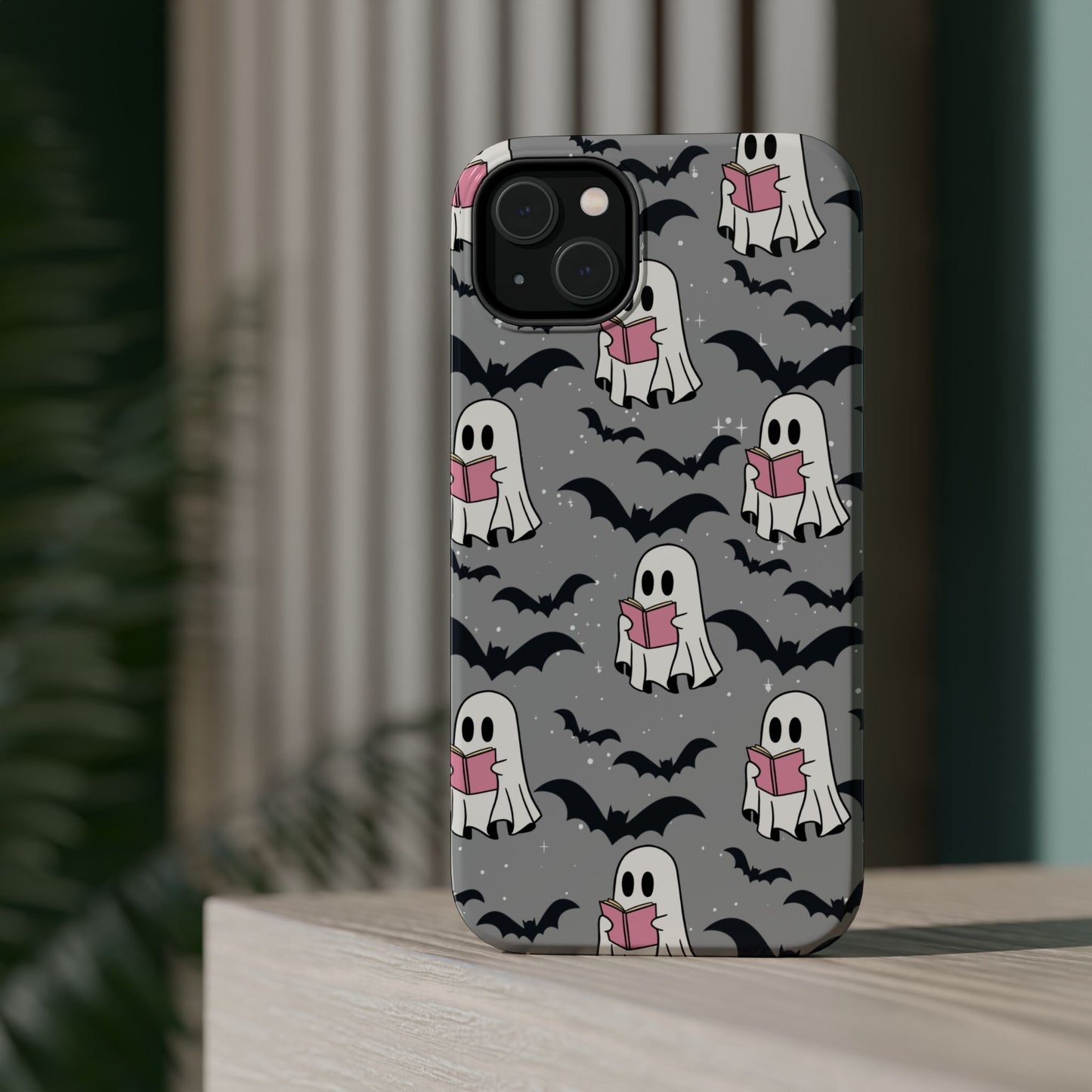 Ghostly Bat Phone Cases
