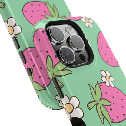Cute Strawberry Impact-Resistant Phone Case
