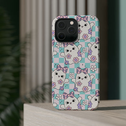 Adorable Ghost Pattern Magnetic Phone Case