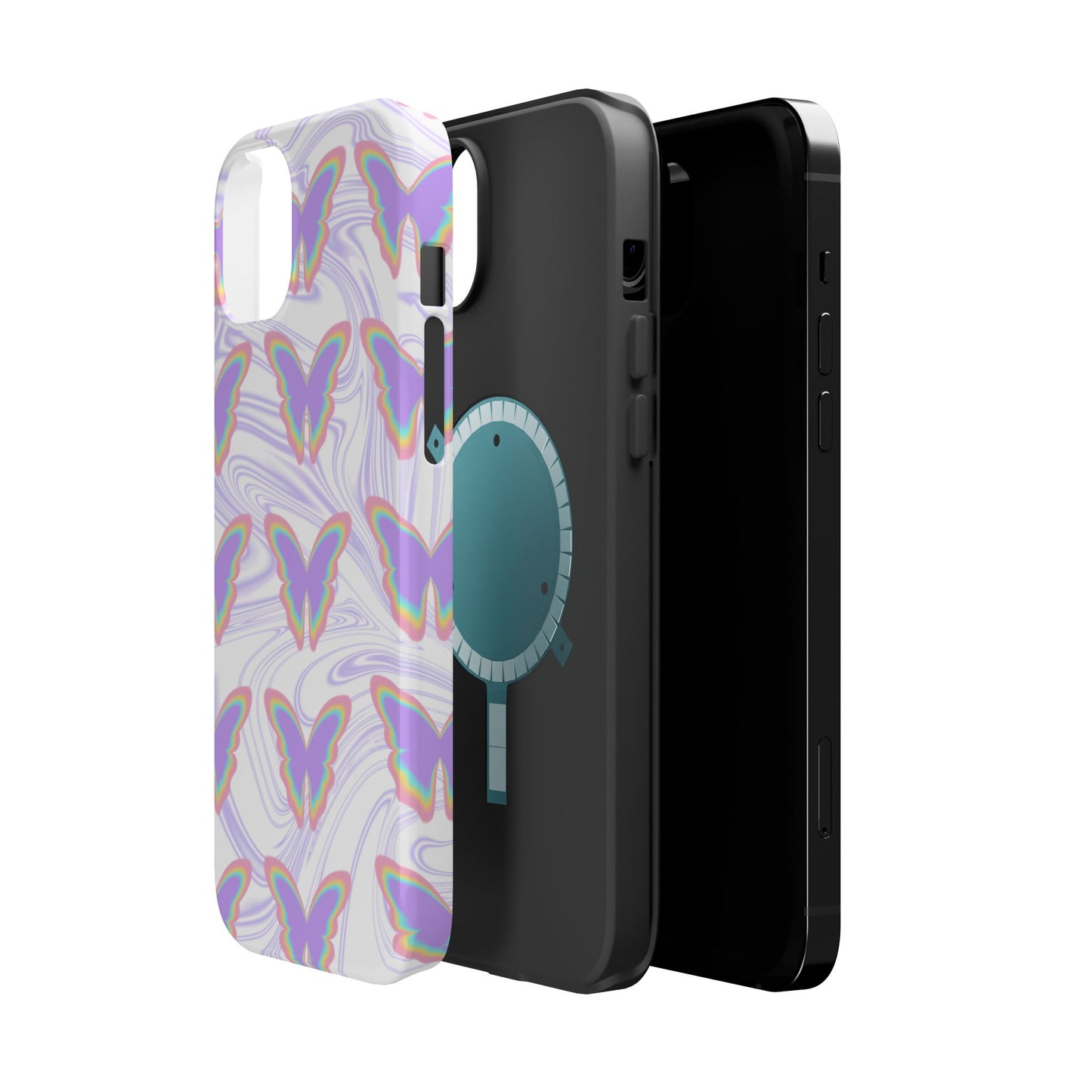 Colorful Butterfly Magnetic Phone Case