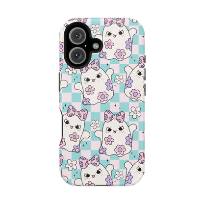 Adorable Ghost Pattern Magnetic Phone Case