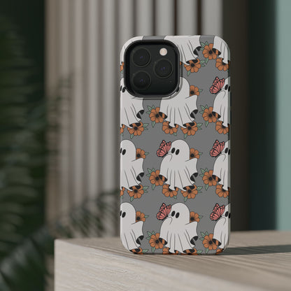 Cute Ghost Floral Phone Case