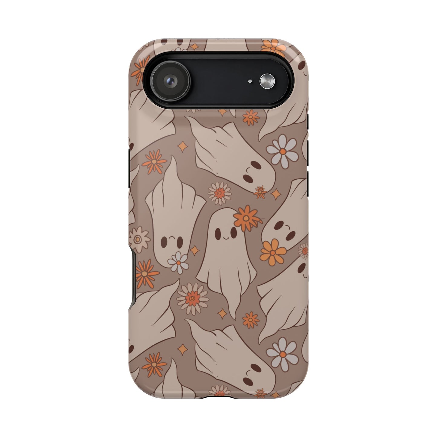 Ghostly Floral Magnetic Phone Cases