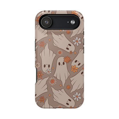 Ghostly Floral Magnetic Phone Cases