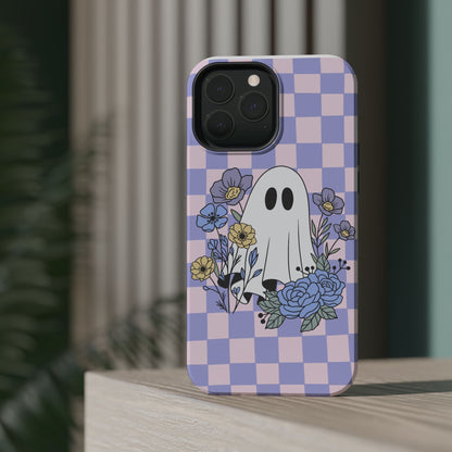 Cute Ghost Floral Phone Case