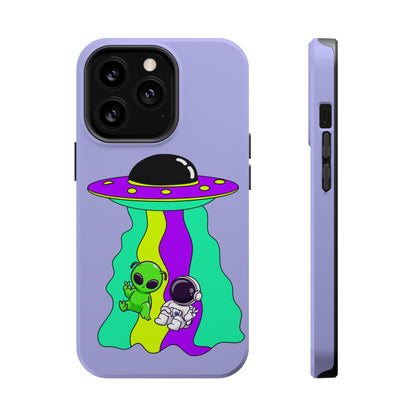 Alien and Astronaut Phone Case