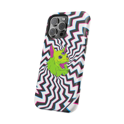 Vibrant Alien Cat Magnetic Phone Cases