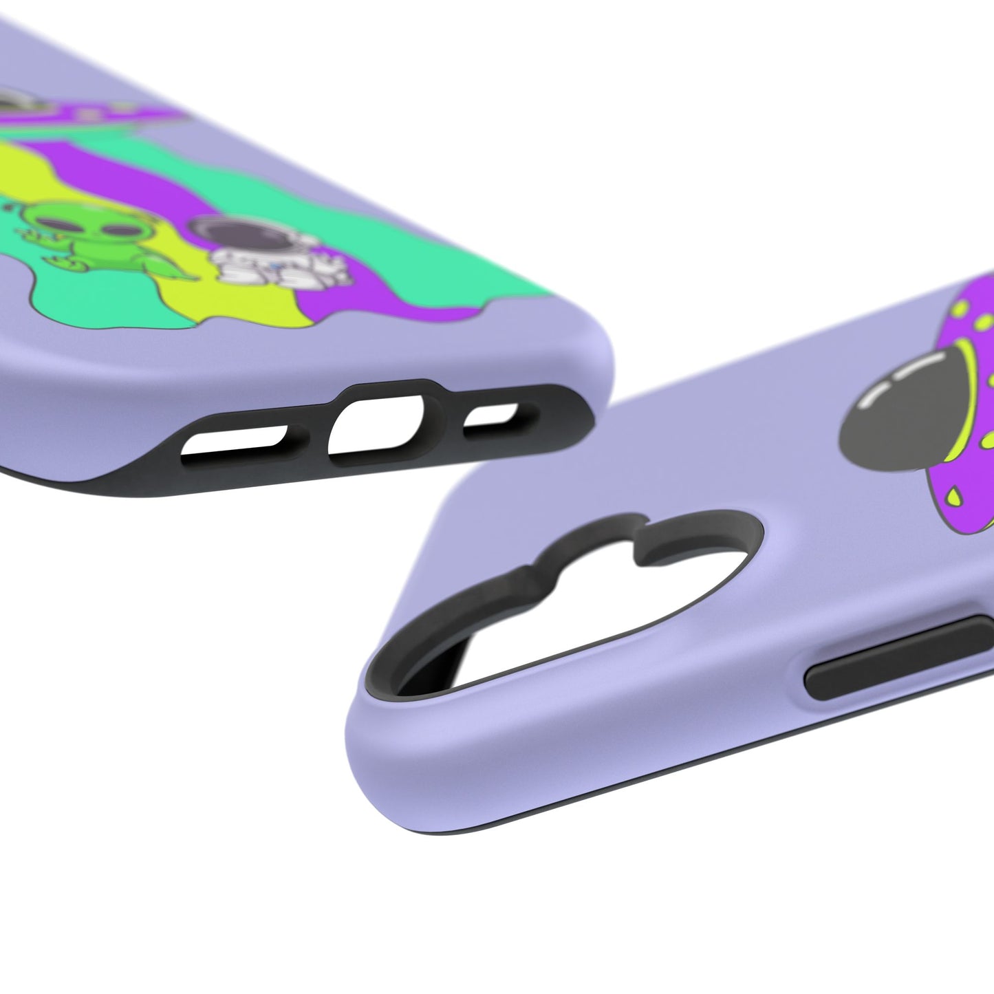 Alien and Astronaut Phone Case