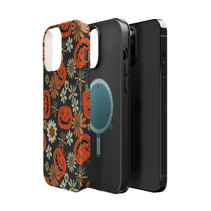 Pumpkin Floral iPhone Case