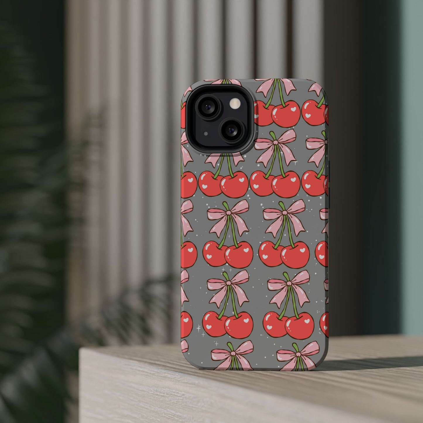 Cherry Bow Magnetic Phone Case