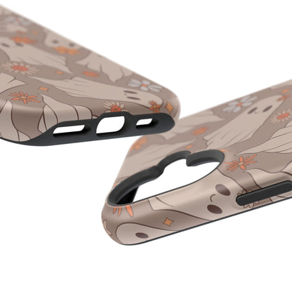 Ghostly Floral Magnetic Phone Cases