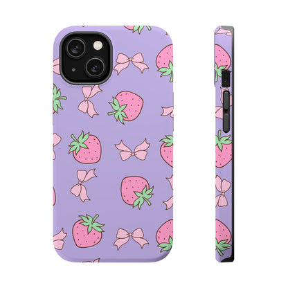 Cute Strawberry Pattern Phone Case