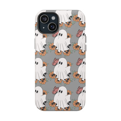 Cute Ghost Floral Phone Case
