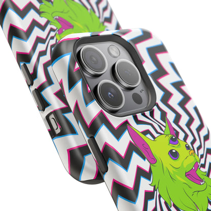 Vibrant Alien Cat Magnetic Phone Cases