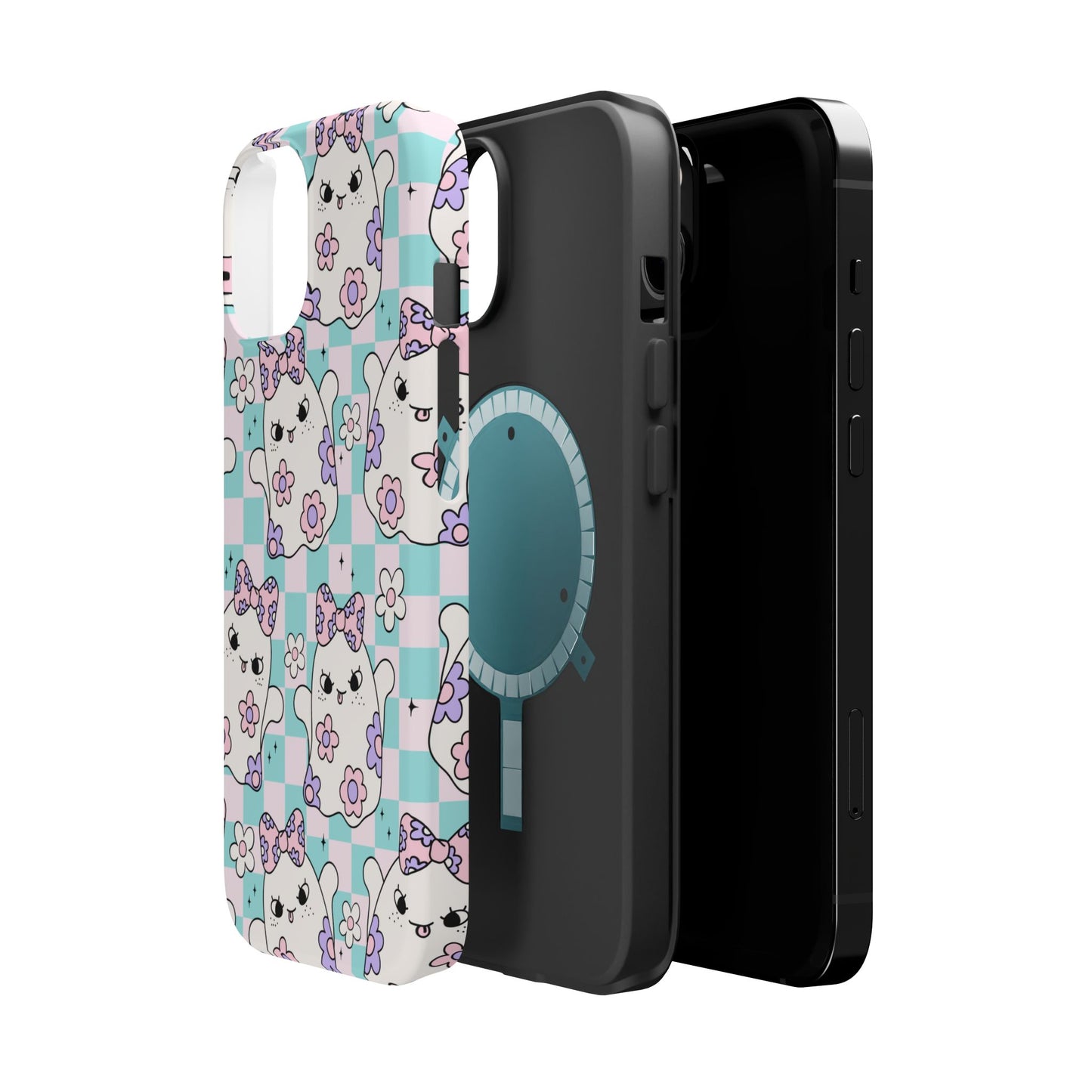 Adorable Ghost Pattern Magnetic Phone Case