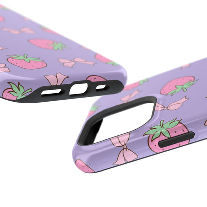 Cute Strawberry Pattern Phone Case