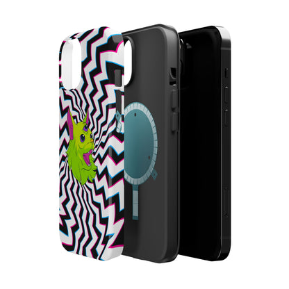 Vibrant Alien Cat Magnetic Phone Cases