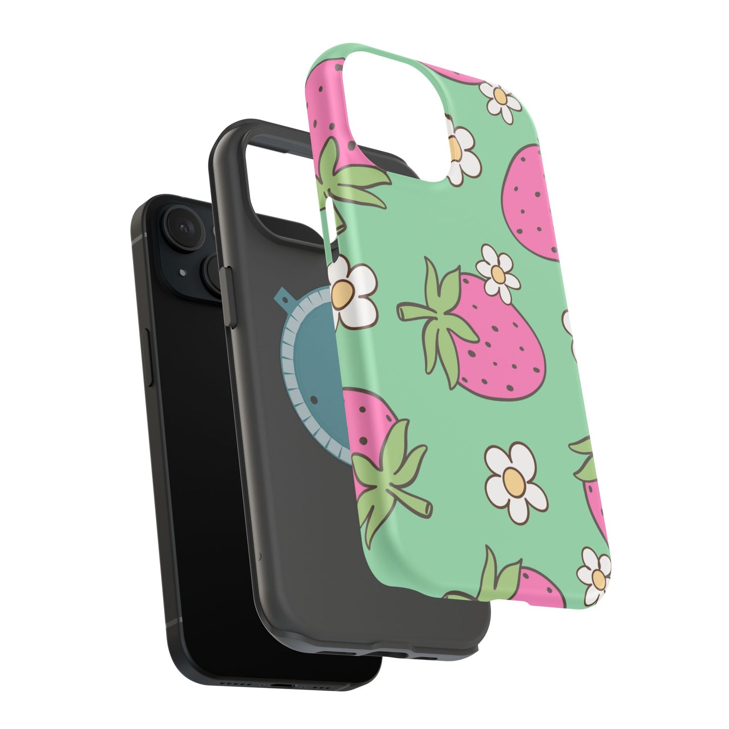 Cute Strawberry Impact-Resistant Phone Case