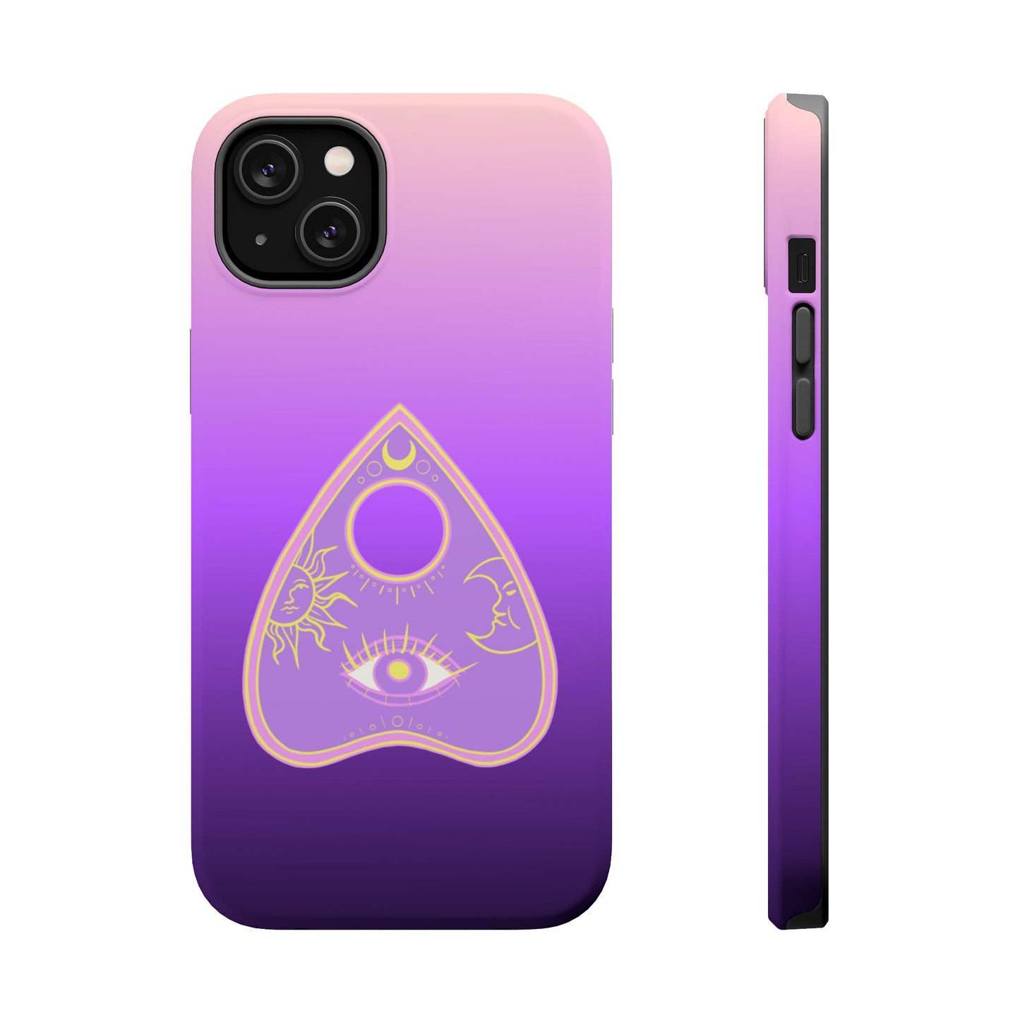 Purple Gradient with Planchette and Celestial Design