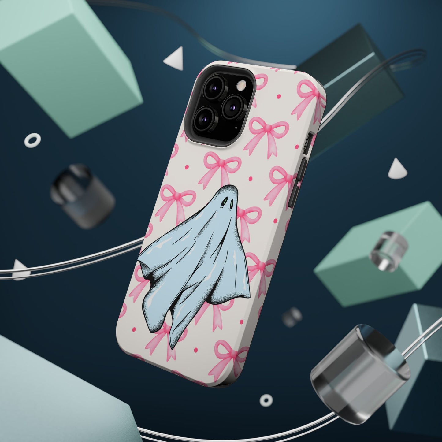 Ghostly Charm Phone Case