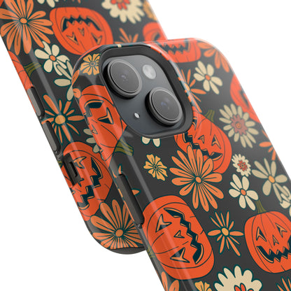 Pumpkin Floral iPhone Case