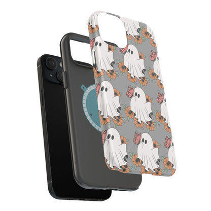Cute Ghost Floral Phone Case