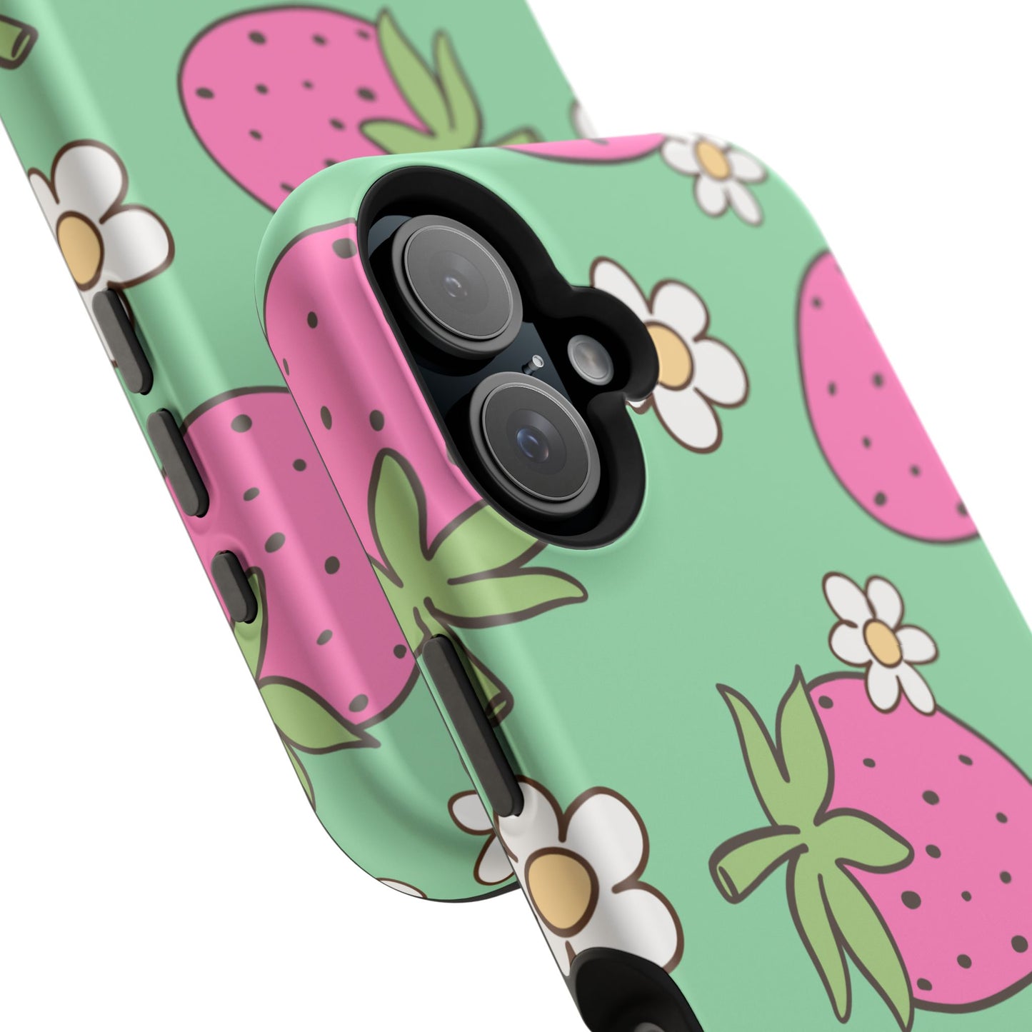 Cute Strawberry Impact-Resistant Phone Case