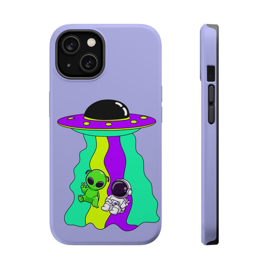 Alien and Astronaut Phone Case