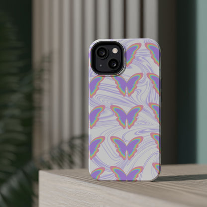 Colorful Butterfly Magnetic Phone Case