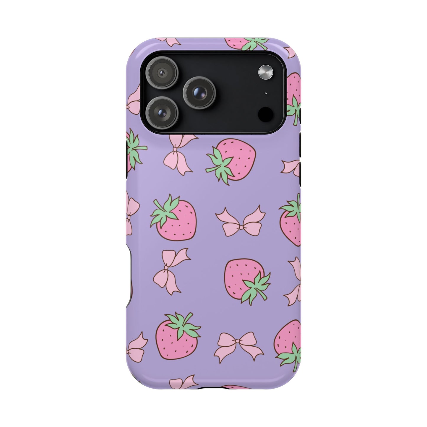 Cute Strawberry Pattern Phone Case