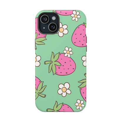 Cute Strawberry Impact-Resistant Phone Case