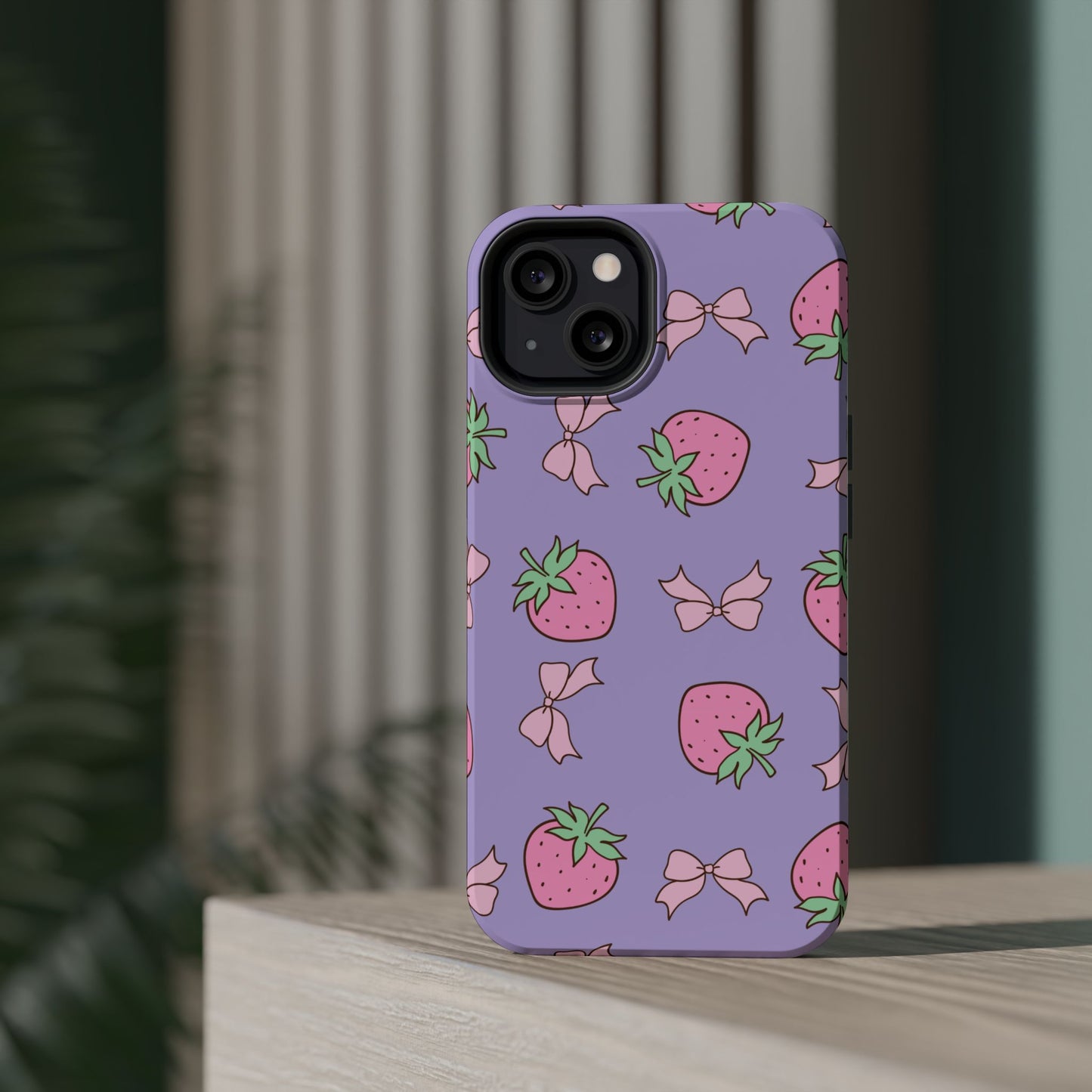 Cute Strawberry Pattern Phone Case