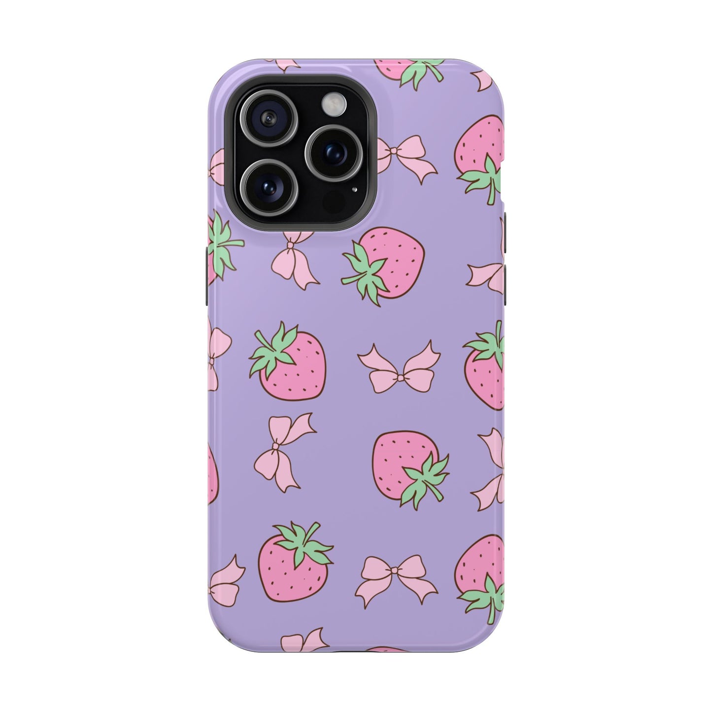 Cute Strawberry Pattern Phone Case