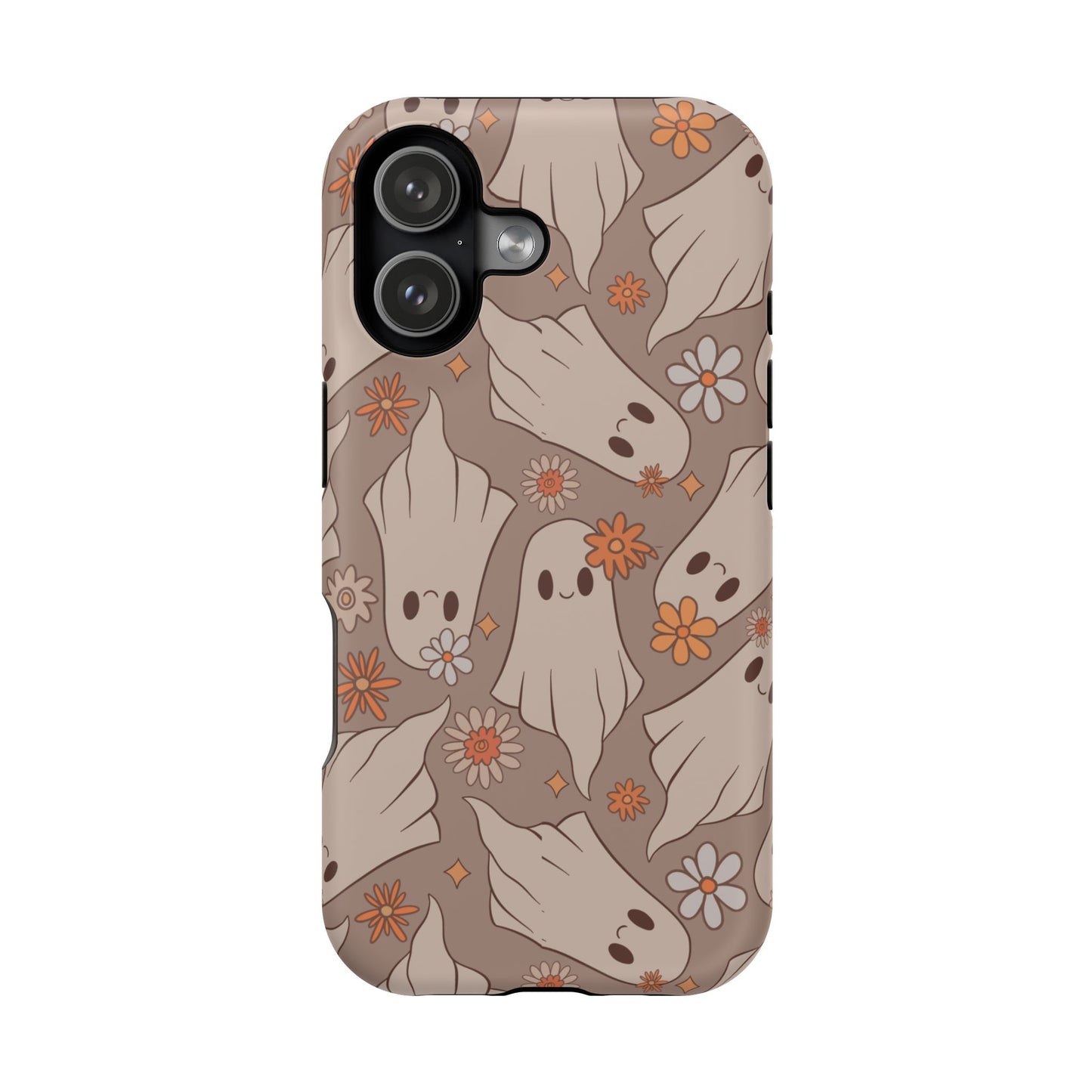 Ghostly Floral Magnetic Phone Cases