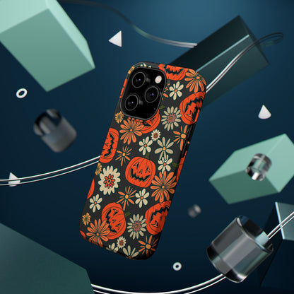 Pumpkin Floral iPhone Case