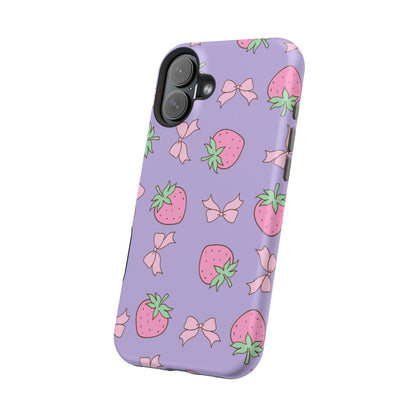 Cute Strawberry Pattern Phone Case